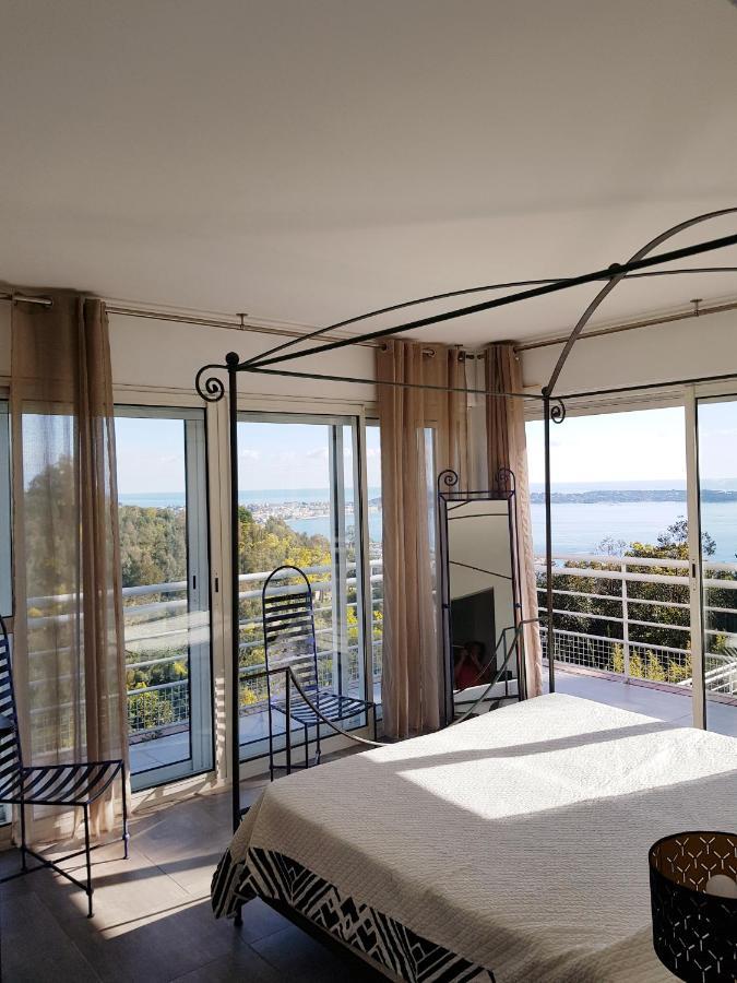 Villa Alamp#Supercannes #Golfejuan #Cannes #Mediterraneanpanoramicview #Piscine #Rooftop # Verymodern #Openliving #Closebeach #Closecapantibes วาลูริส ภายนอก รูปภาพ